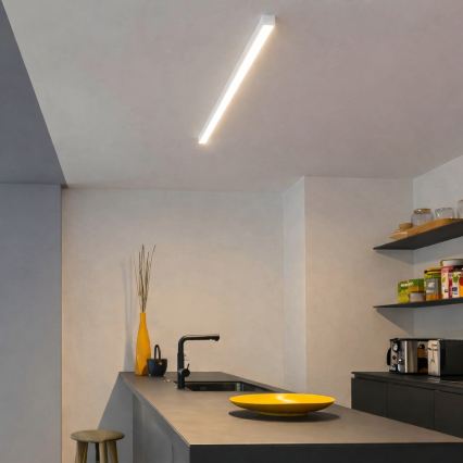 Brilagi - Plafonnier LED en saillie FULLDAY LED/20/30/40W/230V 2700/4000/6000K 120 cm blanc
