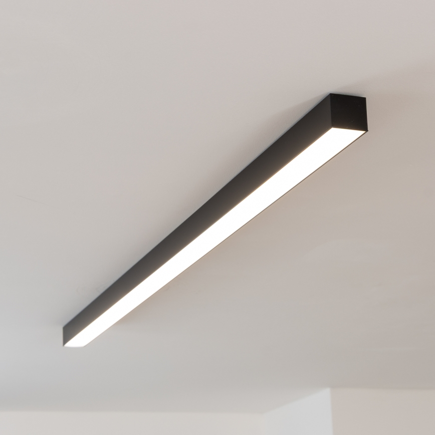 Brilagi - Plafonnier LED en saillie FULLDAY LED/20/30/40W/230V 2700/4000/6000K 120 cm UGR19 noir