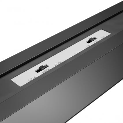 Brilagi - Plafonnier LED en saillie FULLDAY LED/20/30/40W/230V 2700/4000/6000K 120 cm UGR19 noir