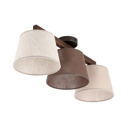 BRILAGI - Plafonnier LED en saillie LATTE SABIA 3xE27/15W/230V pin/mix