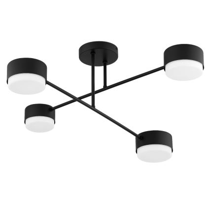 Brilagi - Plafonnier LED en saillie MONO 4xGX53/30W/230V noir