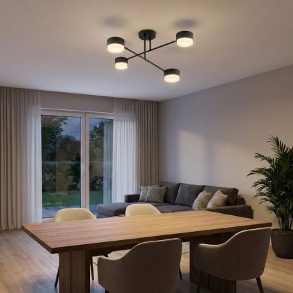 Brilagi - Plafonnier LED en saillie MONO 4xGX53/30W/230V noir