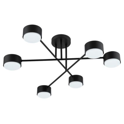 Brilagi - Plafonnier LED en saillie MONO 6xGX53/30W/230V noir