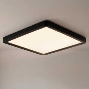 Brilagi - Plafonnier LED ESTELA SQUARE LED/24W/230V 31x31 cm noir