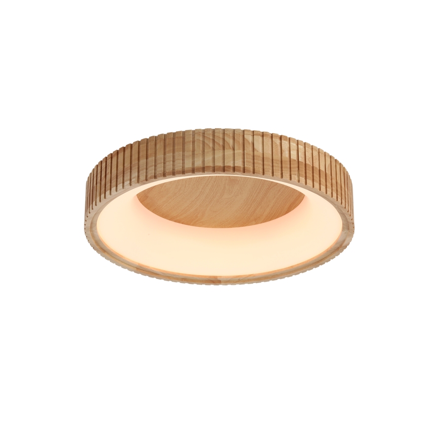 Brilagi - Plafonnier LED FALCON WOOD MODERN LED/30W/230V 3000/4000/6000K Ø 45 cm bois