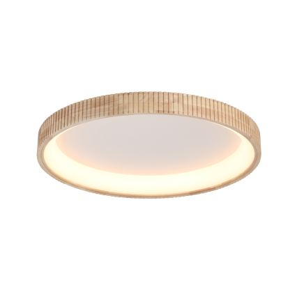 Brilagi - Plafonnier LED FALCON WOOD MODERN LED/60W/230V 3000/4000/6000K Ø 80 cm bois