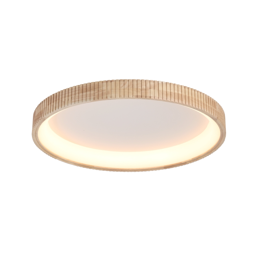 Brilagi - Plafonnier LED FALCON WOOD MODERN LED/60W/230V 3000/4000/6000K Ø 80 cm bois