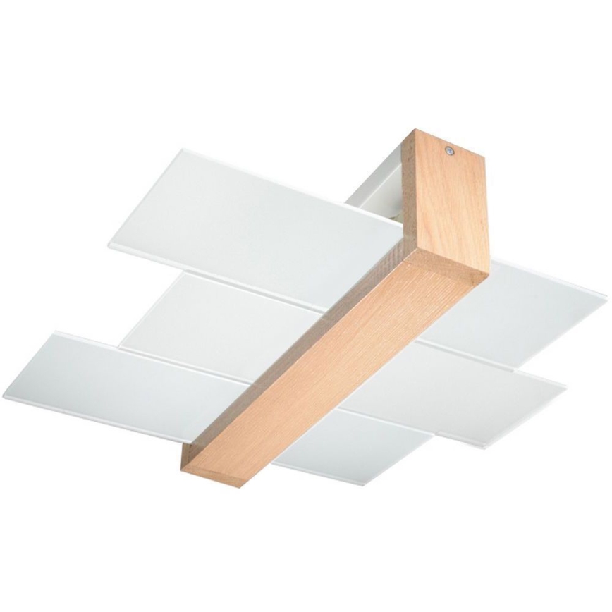 Brilagi -  Plafonnier LED HERA 2xE27/7,5W/230V bois
