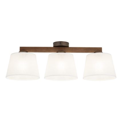 BRILAGI - Plafonnier LED LATTE 3xE27/15W/230V pin/blanc