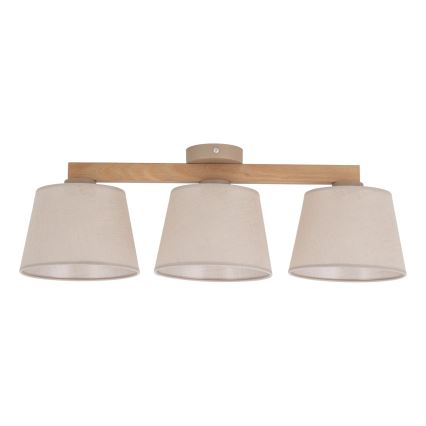 BRILAGI - Plafonnier LED LATTE SABIA 3xE27/15W/230V pin/beige