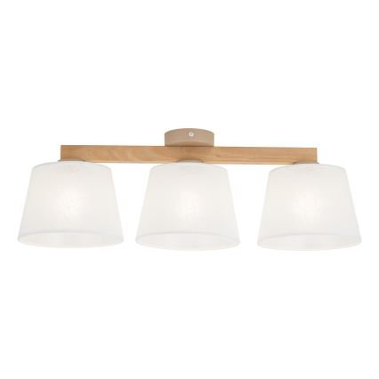 BRILAGI - Plafonnier LED LATTE SABIA 3xE27/15W/230V pin/blanc