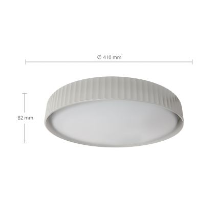 Brilagi - Plafonnier LED LUCIA LED/24W/230V Ø 31 cm blanc