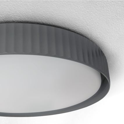 Brilagi - Plafonnier LED LUCIA LED/24W/230V Ø 31 cm gris