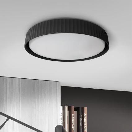 Brilagi - Plafonnier LED LUCIA LED/24W/230V Ø 31 cm noir