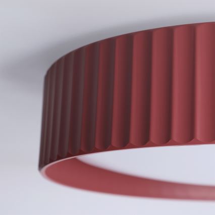 Brilagi - Plafonnier LED LUCIA LED/24W/230V Ø 31 cm rouge