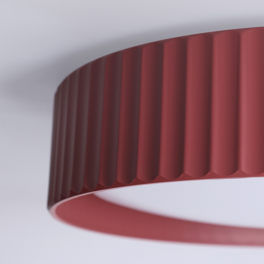 Brilagi - Plafonnier LED LUCIA LED/24W/230V Ø 31 cm rouge
