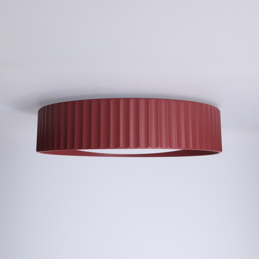 Brilagi - Plafonnier LED LUCIA LED/24W/230V Ø 31 cm rouge