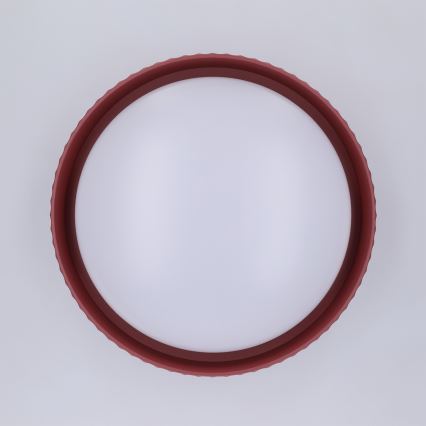 Brilagi - Plafonnier LED LUCIA LED/24W/230V Ø 31 cm rouge