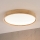 Brilagi - Plafonnier LED MANAROLA PLAIN 36W/230V 3000K Ø 48 cm, finition chêne