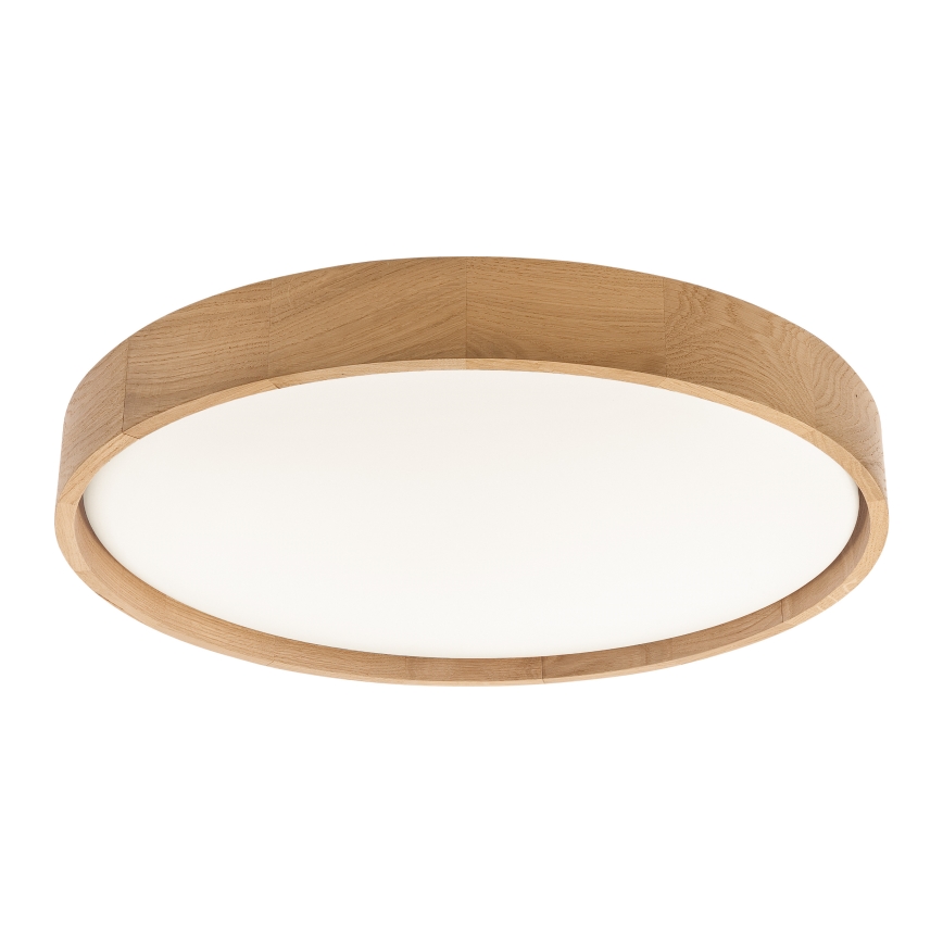 Brilagi - Plafonnier LED MANAROLA PLAIN 36W/230V 3000K Ø 48 cm, finition chêne