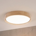 Brilagi - Plafonnier LED MANAROLA PLAIN LED/24 W/230 V 4000 K Ø 41 cm chêne