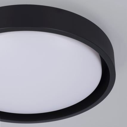 Brilagi - Plafonnier LED MATTEO LED/24W/230V Ø 31 cm noir