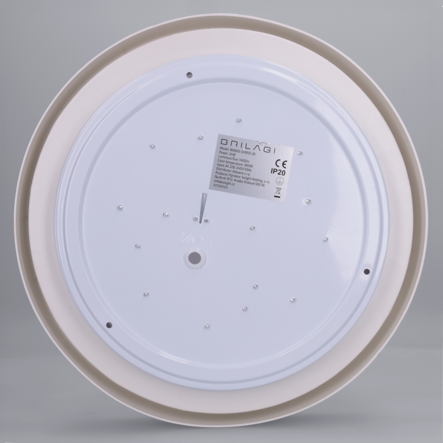 Brilagi - Plafonnier LED MATTEO LED/24W/230V Ø 31 cm taupe
