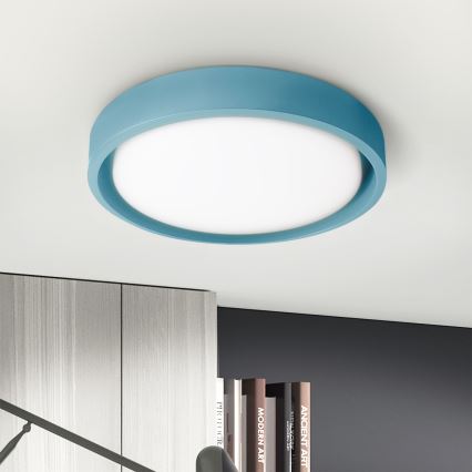 Brilagi - Plafonnier LED MATTEO LED/24W/230V Ø 31 cm turquoise