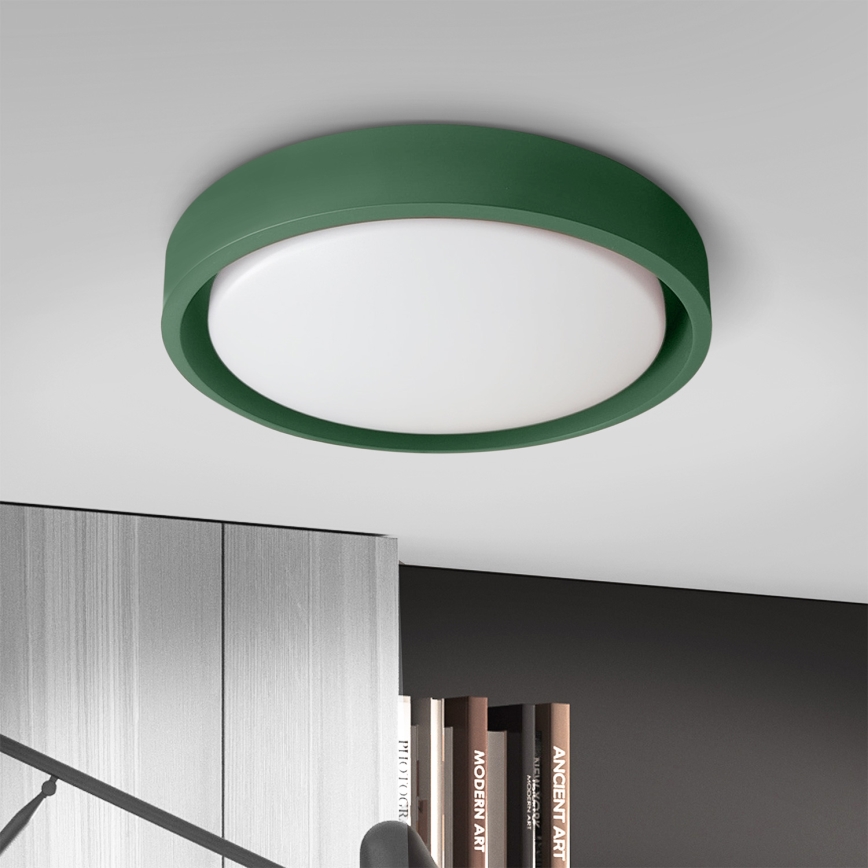 Brilagi - Plafonnier LED MATTEO LED/24W/230V Ø 31 cm vert