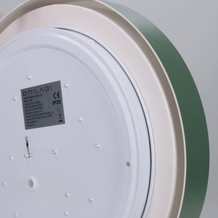 Brilagi - Plafonnier LED MATTEO LED/24W/230V Ø 31 cm vert