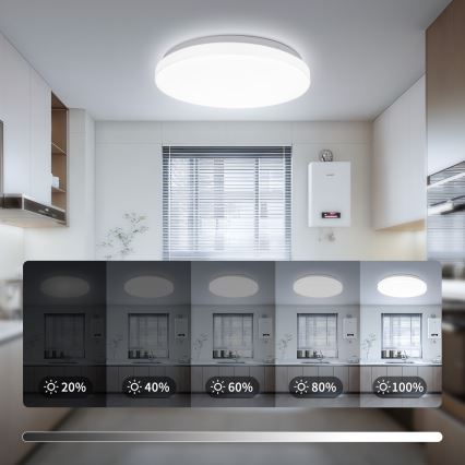 Brilagi - Plafonnier LED MILKY WAY LED/24W/230V 3000/4000/6500K Ø 38 cm