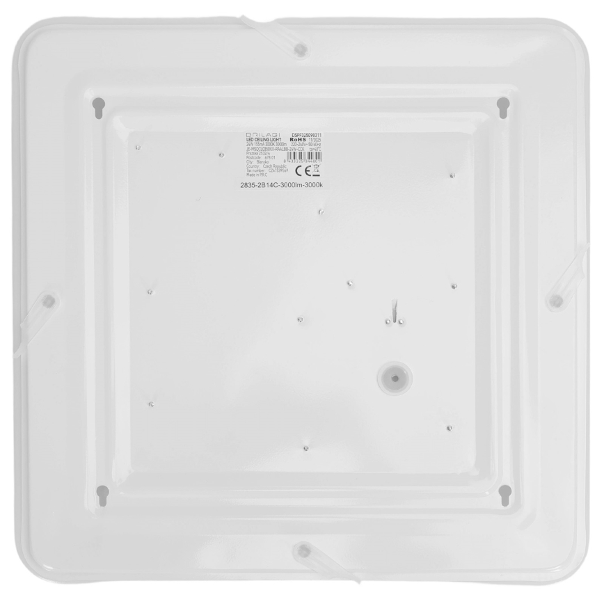 Brilagi - Plafonnier LED MILKY WAY LED/24W/230V 3000K 37x37 cm