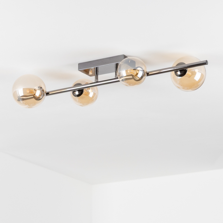 Brilagi - Plafonnier LED MILLA 4xG9/3W/230V chrome brillant/doré