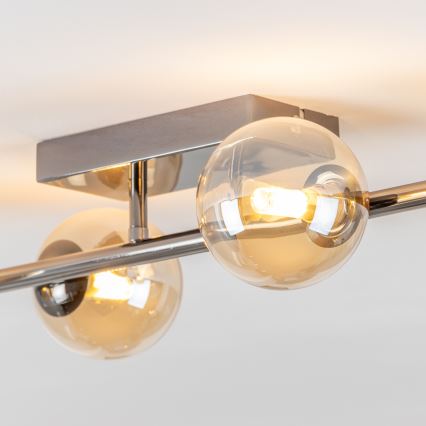 Brilagi - Plafonnier LED MILLA 4xG9/3W/230V chrome brillant/doré