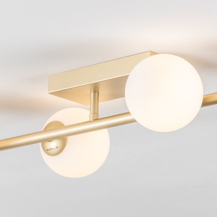 Brilagi - Plafonnier LED MILLA 4xG9/3W/230V doré/blanc