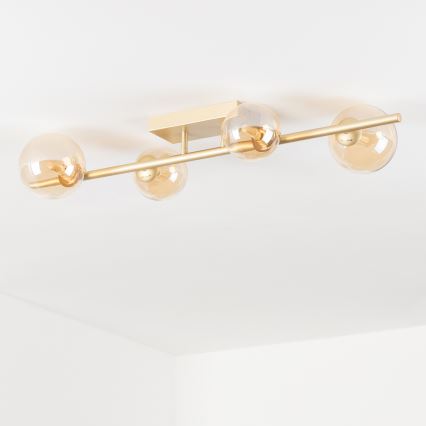 Brilagi - Plafonnier LED MILLA 4xG9/3W/230V doré