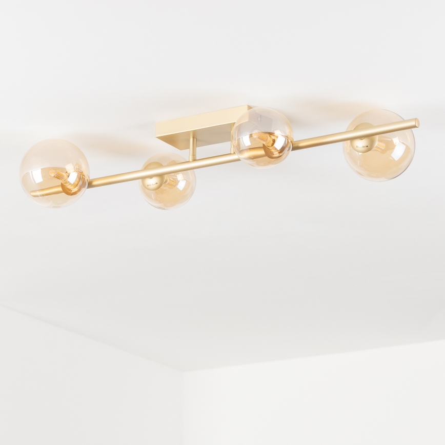 Brilagi - Plafonnier LED MILLA 4xG9/3W/230V doré
