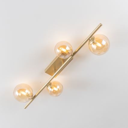 Brilagi - Plafonnier LED MILLA 4xG9/3W/230V doré