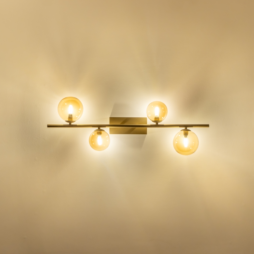 Brilagi - Plafonnier LED MILLA 4xG9/3W/230V doré