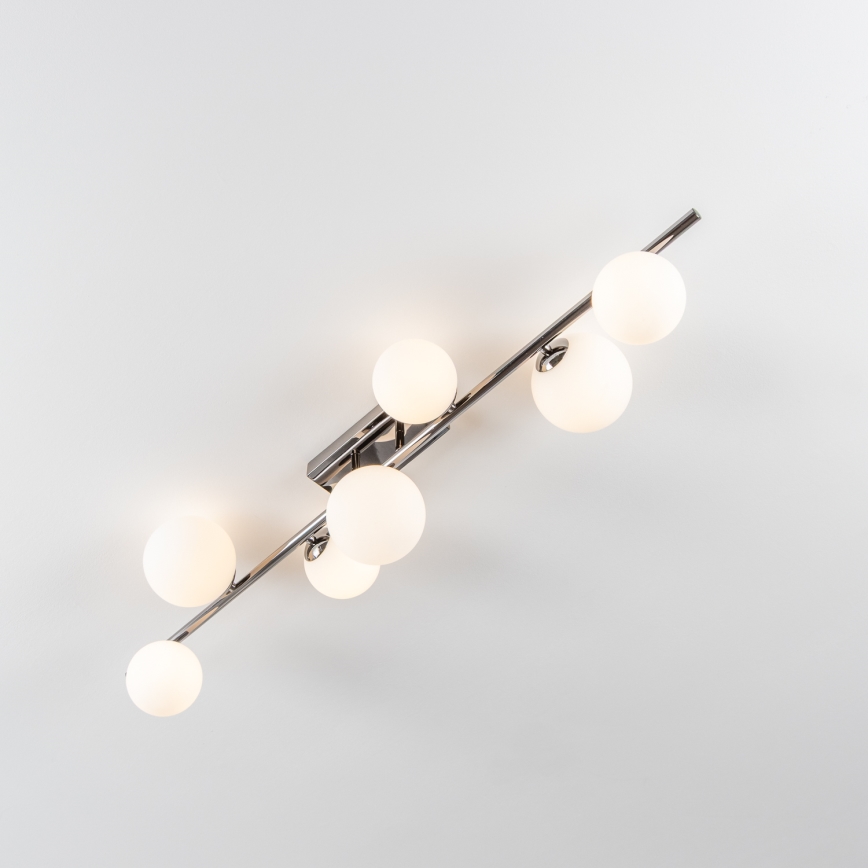 Brilagi - Plafonnier LED MILLA 7xG9/3W/230V chrome brillant/blanc