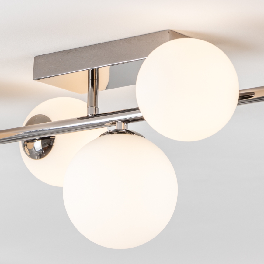 Brilagi - Plafonnier LED MILLA 7xG9/3W/230V chrome brillant/blanc