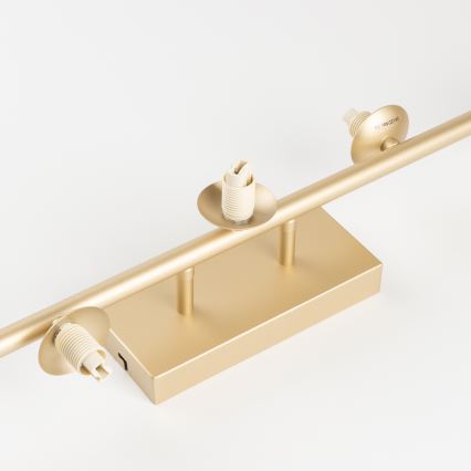 Brilagi - Plafonnier LED MILLA 7xG9/3W/230V doré/blanc