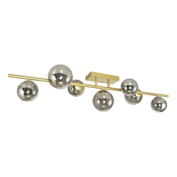 Brilagi - Plafonnier LED MILLA 7xG9/3W/230V doré/fumé