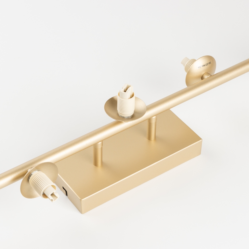 Brilagi - Plafonnier LED MILLA 7xG9/3W/230V doré/fumé