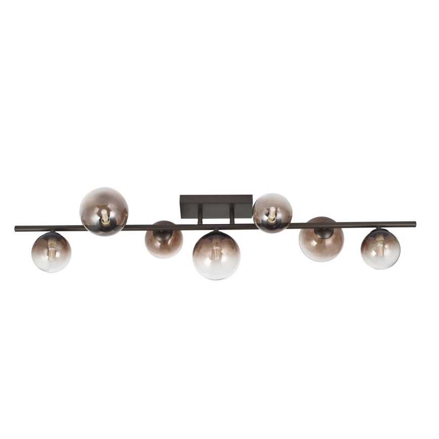 Brilagi - Plafonnier LED MILLA 7xG9/3W/230V marron/marron fumé