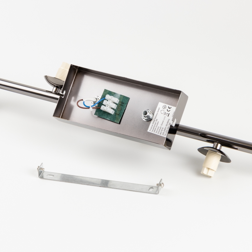 Brilagi - Plafonnier LED MILLA 7xG9/3W/230V noir chromé/doré