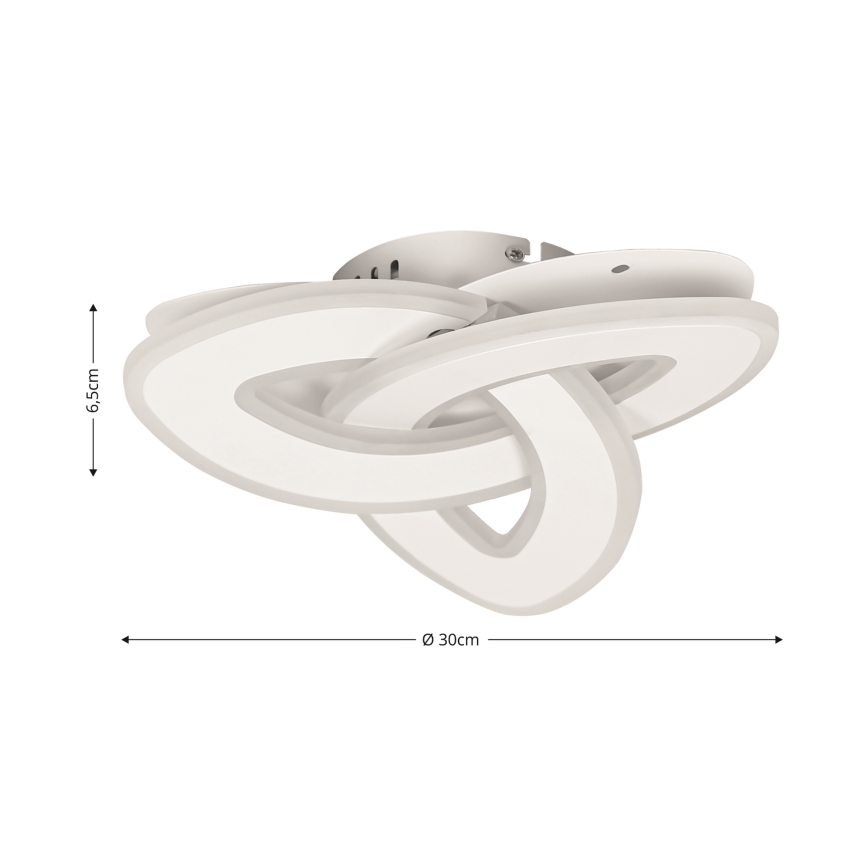 Brilagi - Plafonnier LED dimmable MODERN MINI LED/49W/230V 3000-6000K 30x30 cm + télécommande