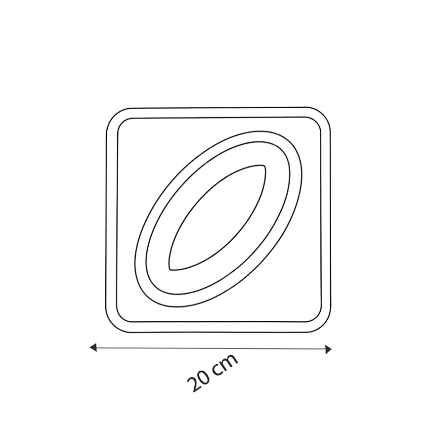Brilagi - Plafonnier LED MODERN MINI LED/32W/230V 3000/4000/6000K