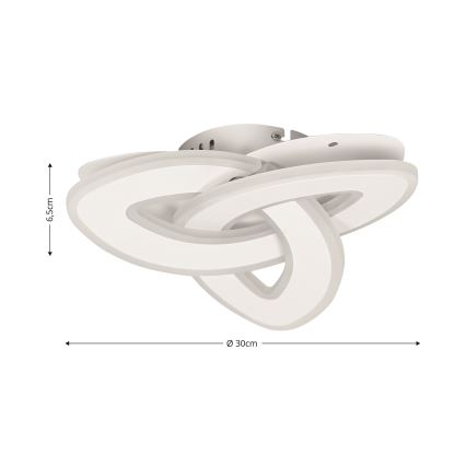 BRILAGI - LED plafonnier dimmable MODERN MINI LED/49W/230V 3000-6000K 30x30 cm + télécommande