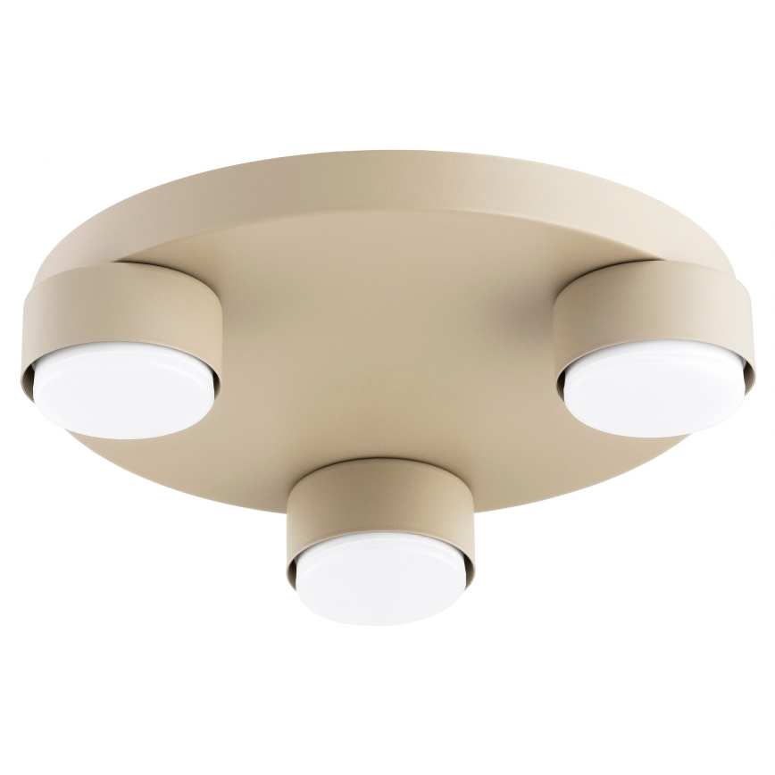 Brilagi - Plafonnier LED MONO 3xGX53/30W/230V Ø 30 cm beige